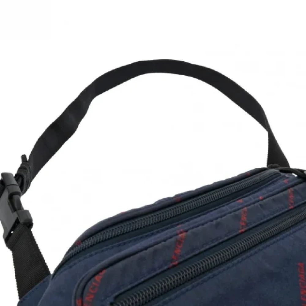 Balenciaga Vintage Pre-owned Nylon balenciaga-bags Blue Dames