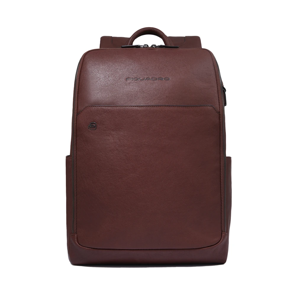 Piquadro Brun Personlig Anpassningsbar Laptopryggsäck 15.6"