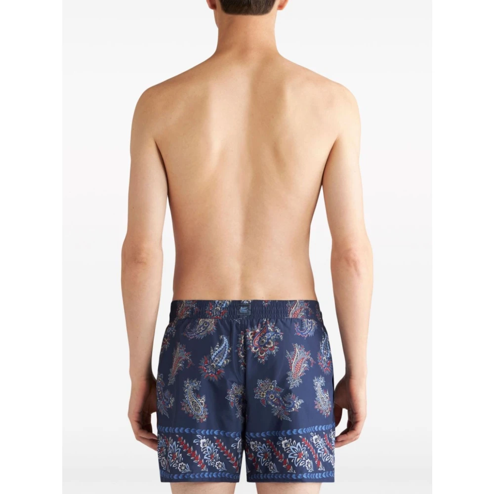 ETRO Beachwear Blue Heren