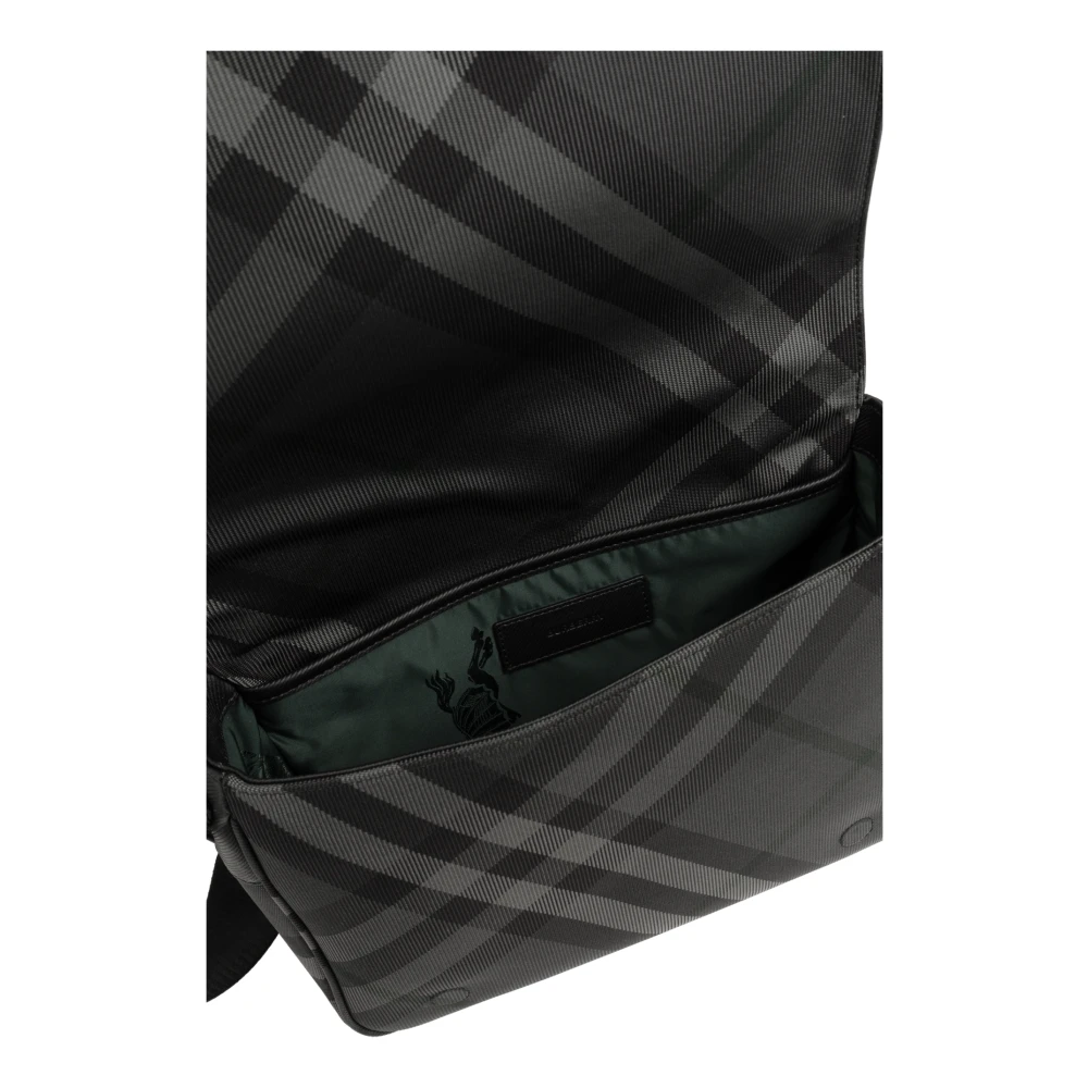 Burberry Schoudertas met ruitpatroon Gray Heren