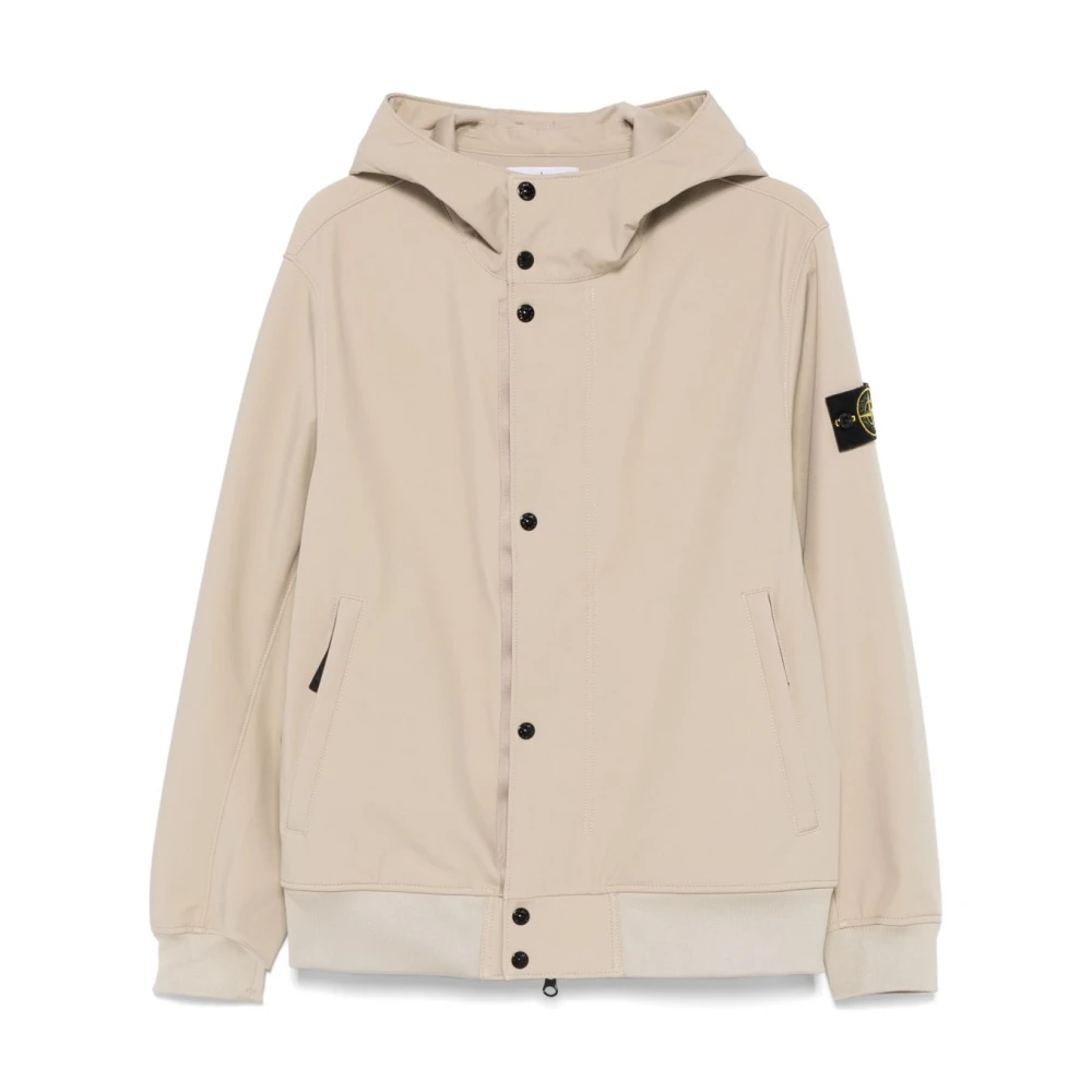 Stone Island Beige ytterkläder jacka Beige, Herr