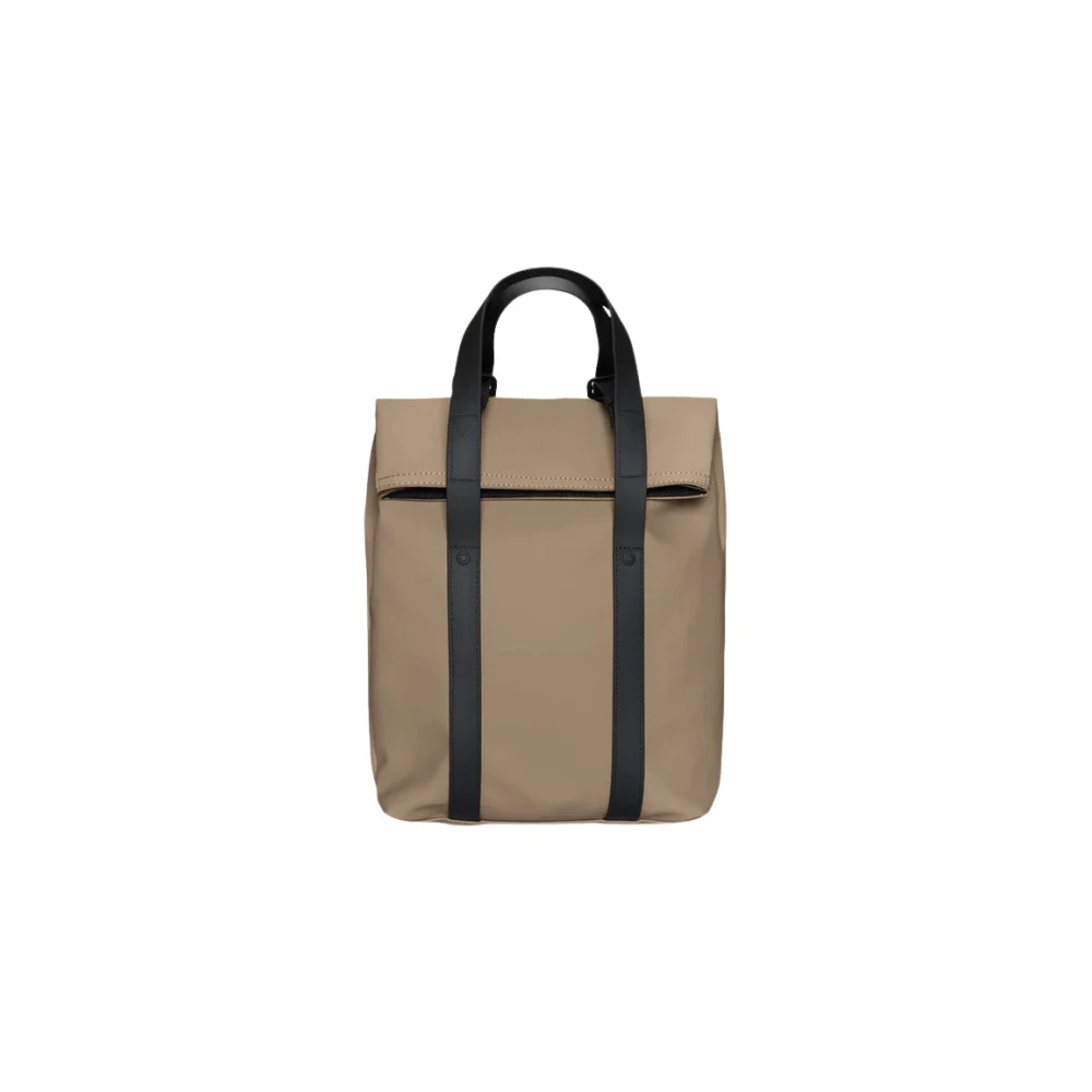 Rains Unisex Beige Zaino Multifunzione 2 In 1 Mini - Immagine 3