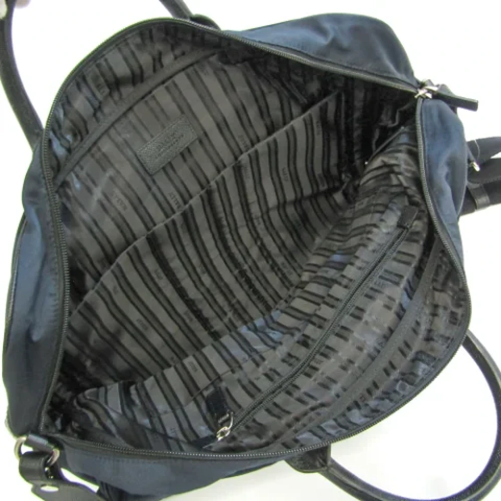 Bally Pre-owned Leather handbags Black Heren