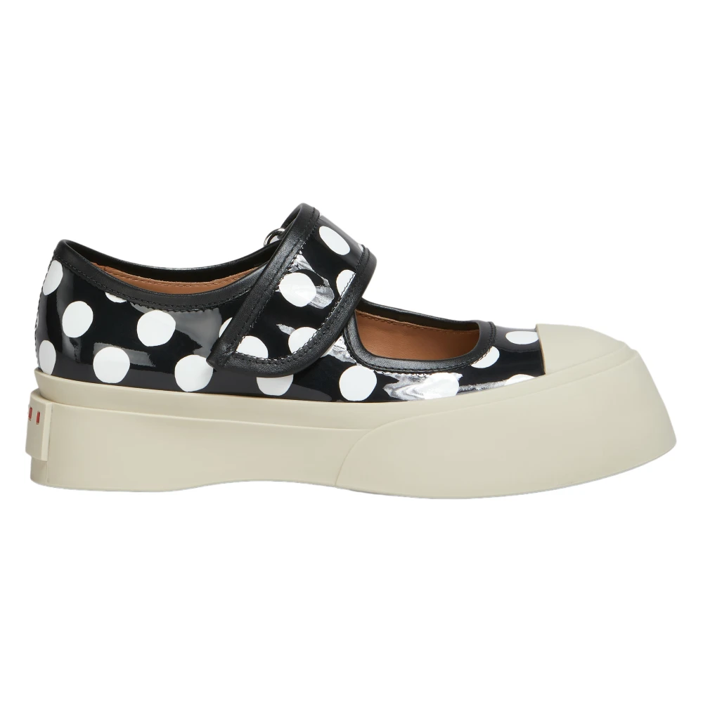 Polka Dot Platform Sneakers