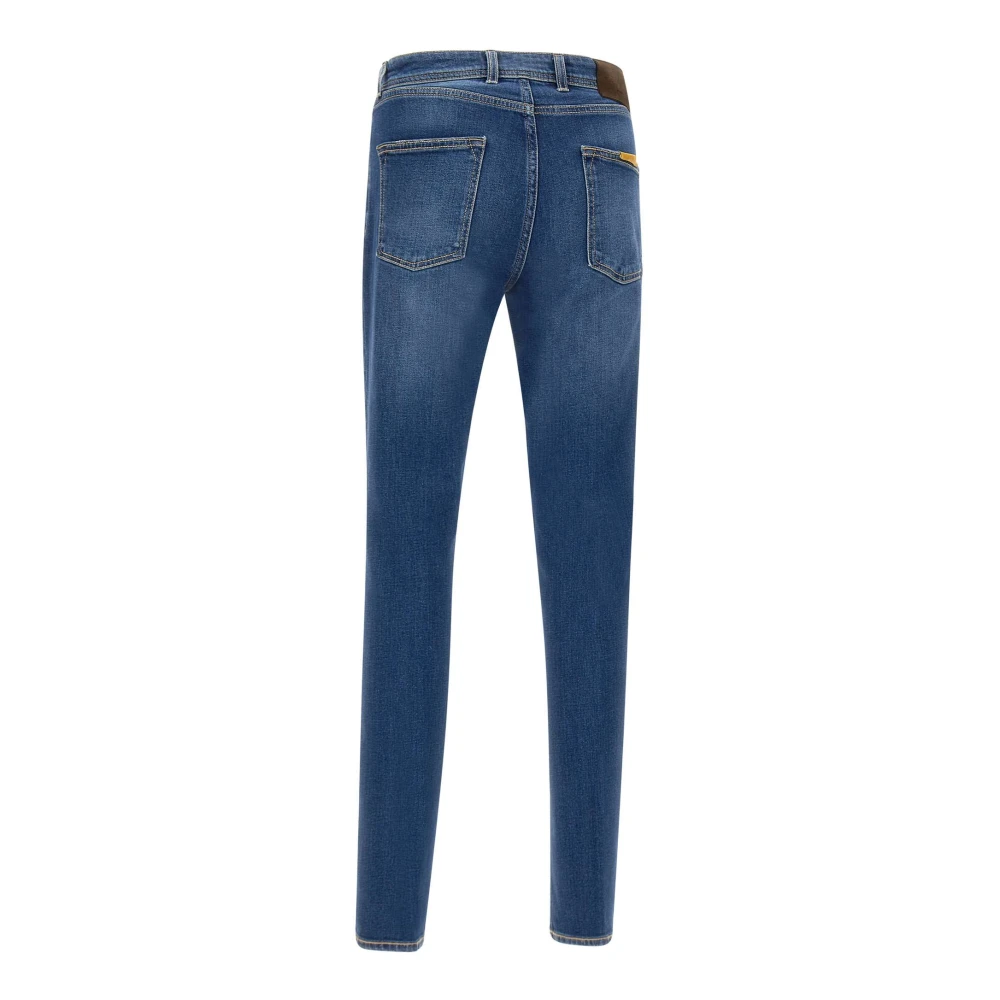 Briglia Slim Fit Denim Blauwe Jeans Blue Heren