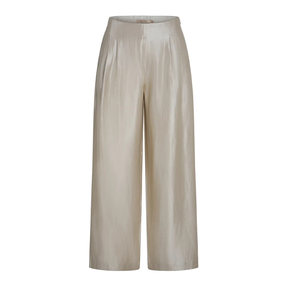 RUE de Femme Elegante Wijde Pijp Broek Goud Yellow Dames