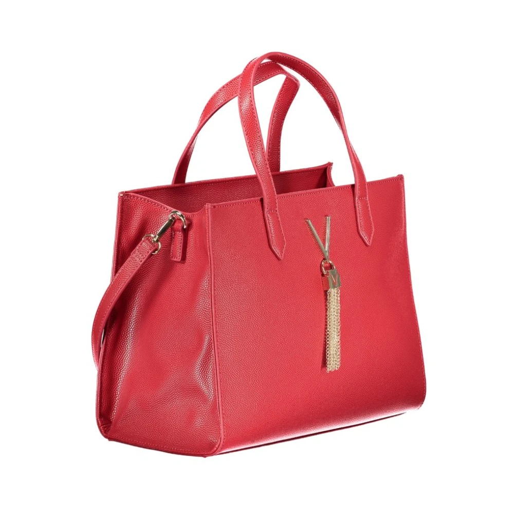 Valentino by Mario Valentino Rode polyethyleen handtas Red Dames