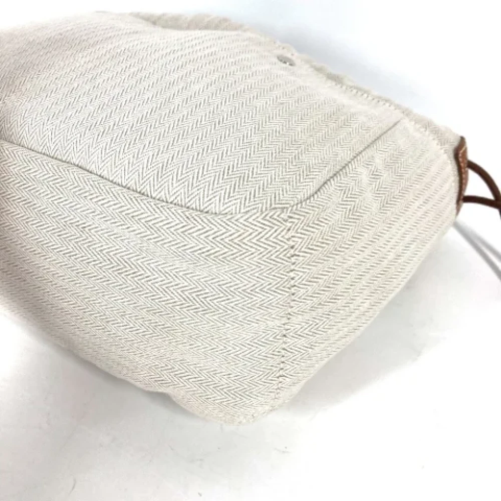 Hermès Vintage Pre-owned Fabric pouches Beige Dames