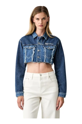 Cropped Denim Jacket