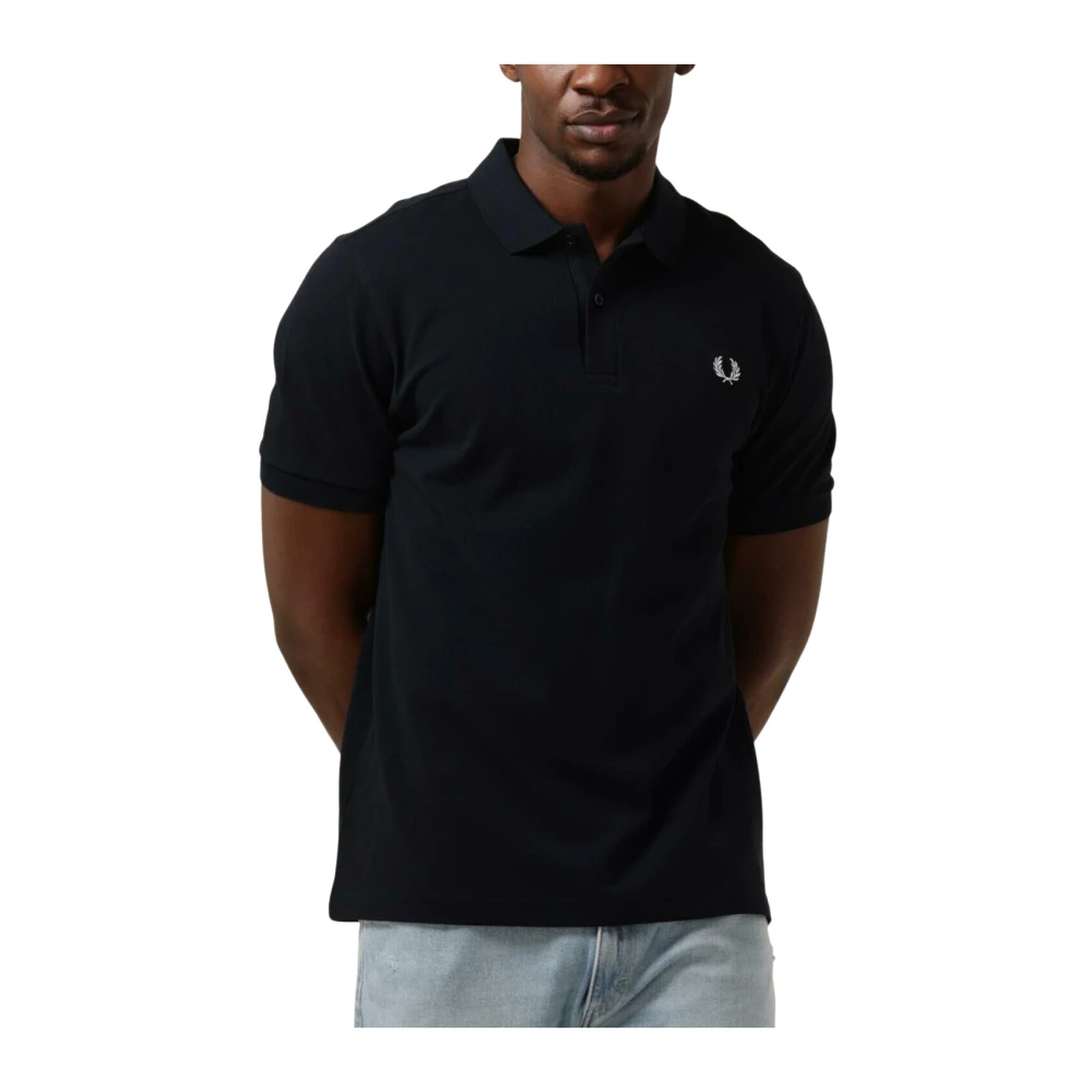 Fred Perry Men's Blue Polo Shirts, M, The Plain Shirt