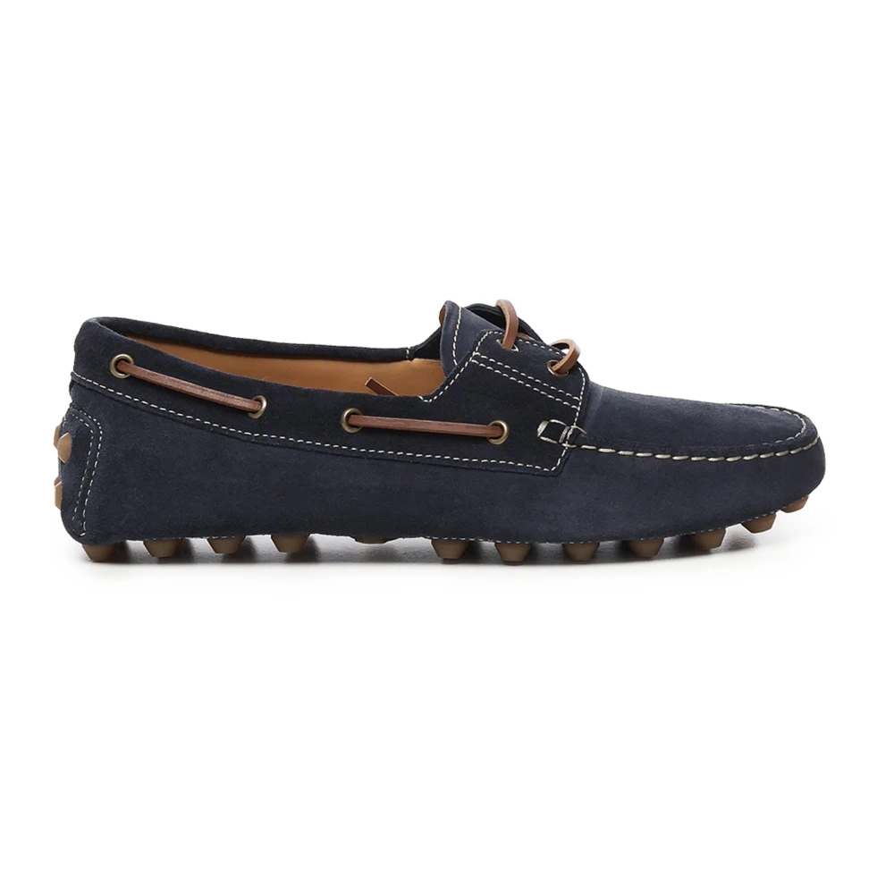 Tod's Platte Schoenen Barca Gommino Macro