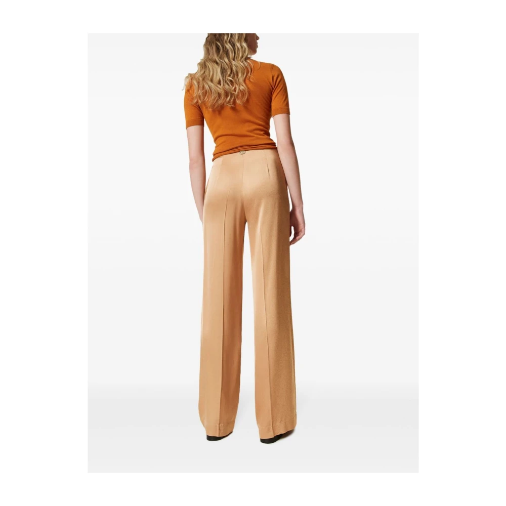 Twinset Roze & Paarse Broek Beige Dames