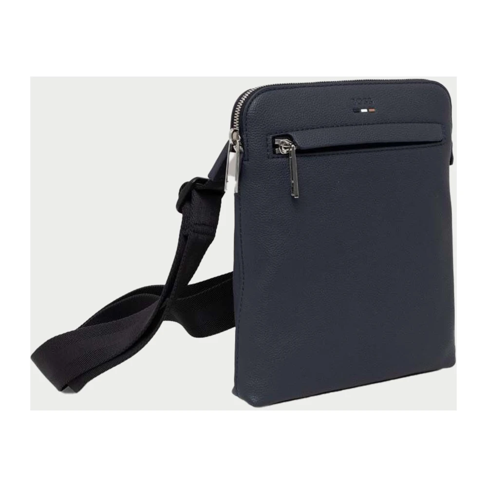 Hugo Boss Blauwe Crossbody Tas van Kunstleer Blue Heren