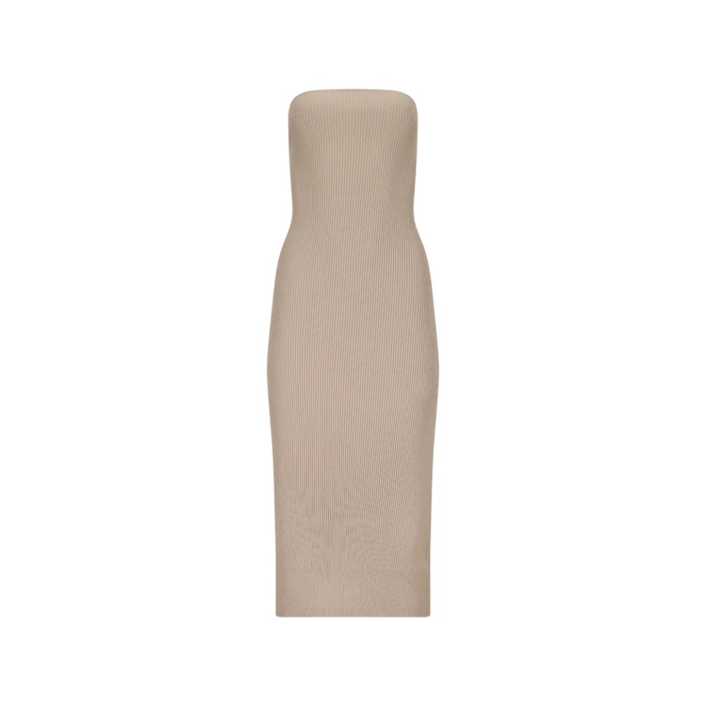 Max Mara Women's Beige Midi Dresses, S, Aprile Skirt
