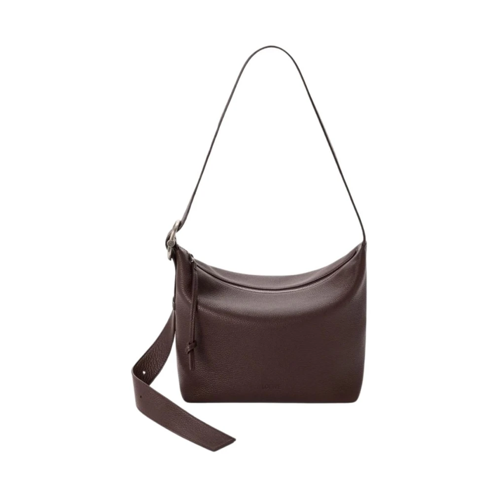 Loewe Loop Hobo Medium - Female - Shoulder Bags - Brown - One Size - Bags