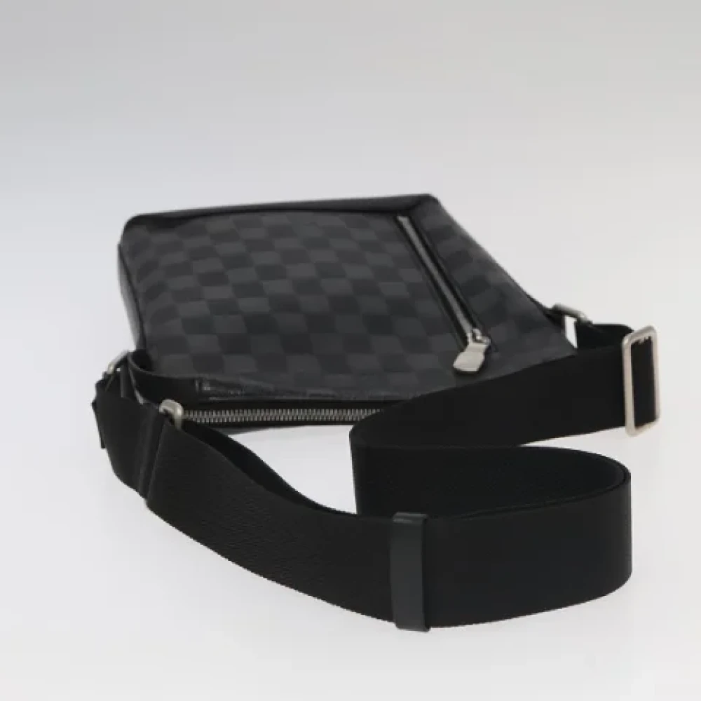 Louis Vuitton Vintage Pre-owned Leather shoulder-bags Black Dames