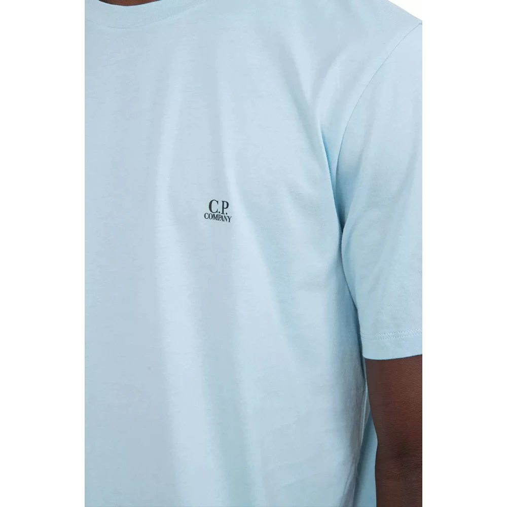 C.P. Company Jersey Goggle T-shirt Blue Heren