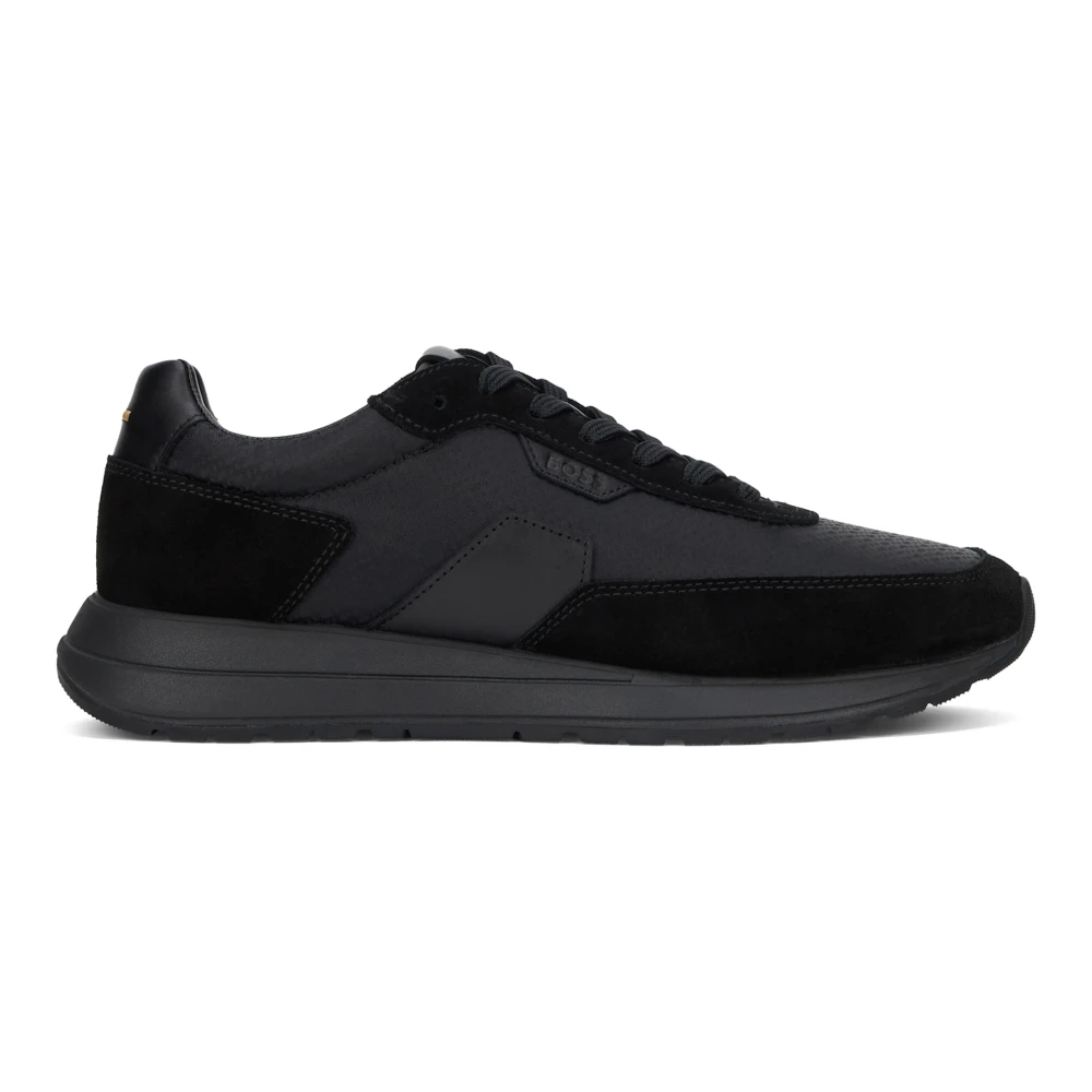 Hugo Men's Black Sneakers, 9 Uk, Vinston Low-Top Trainers