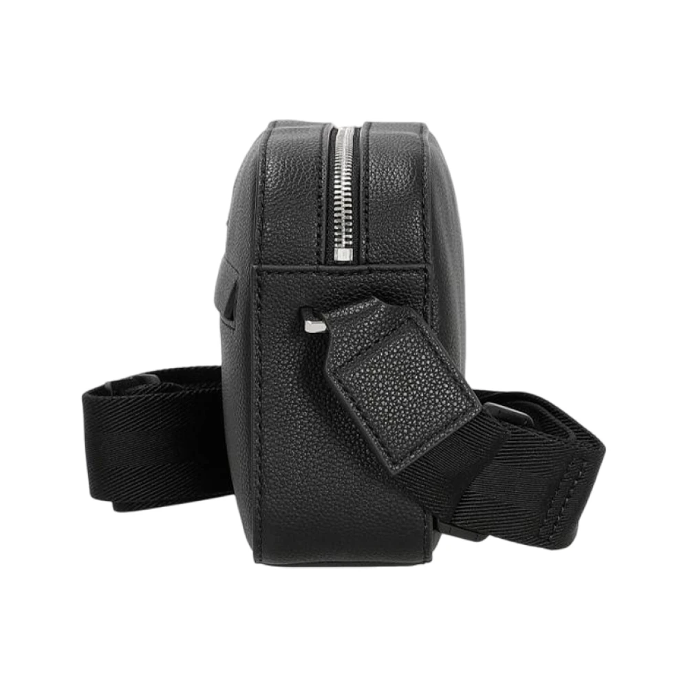 Boss Crossbody tas met verstelbare schouderband Black Heren