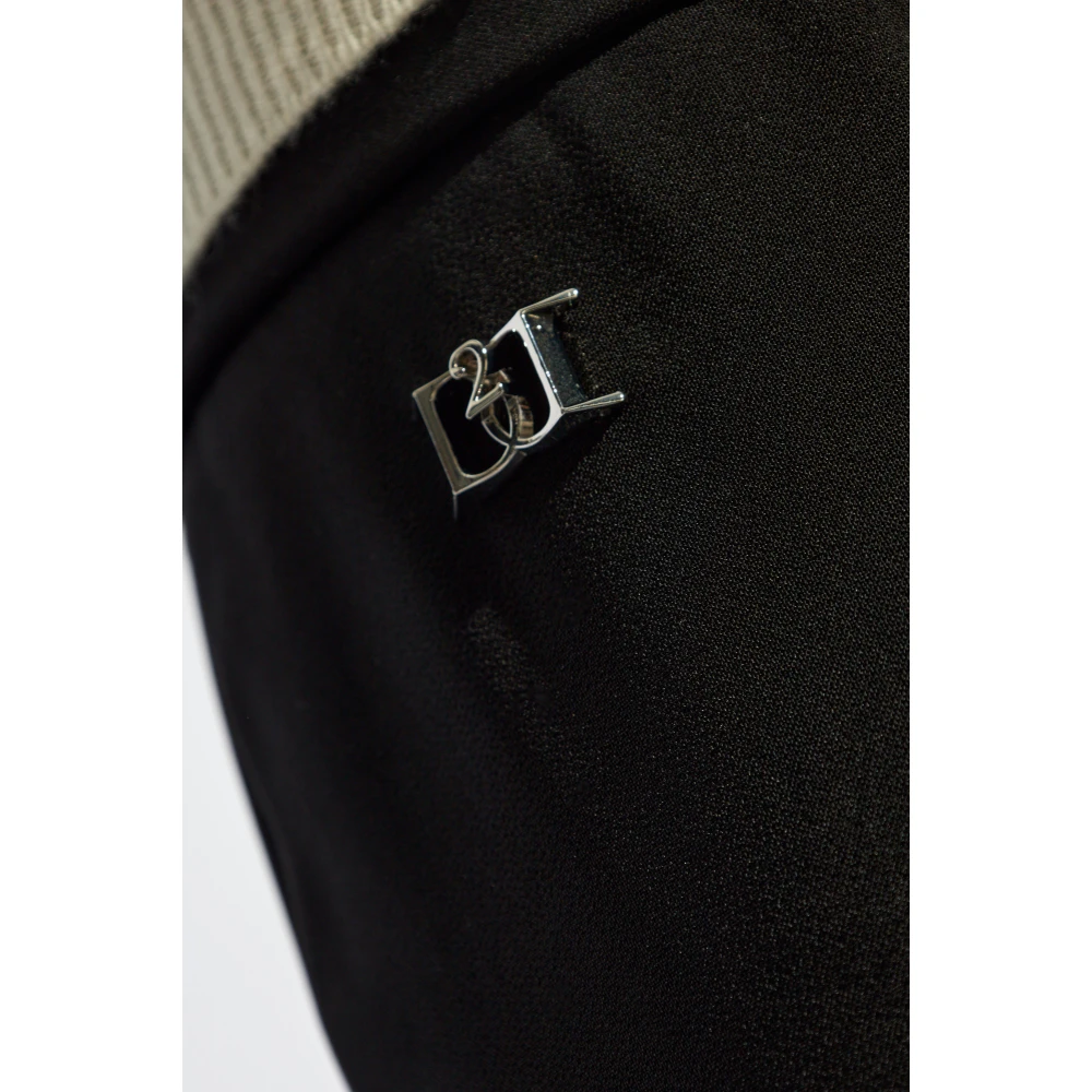 Dsquared2 Geplooide broek Black Dames