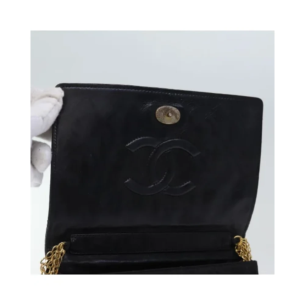 Chanel Vintage Pre-owned Silk chanel-bags Black Dames