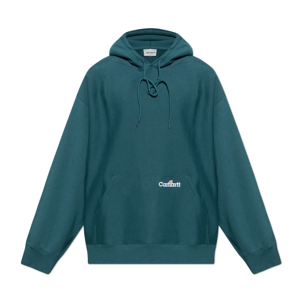 Carhartt Wip Hoodie Green, Herr