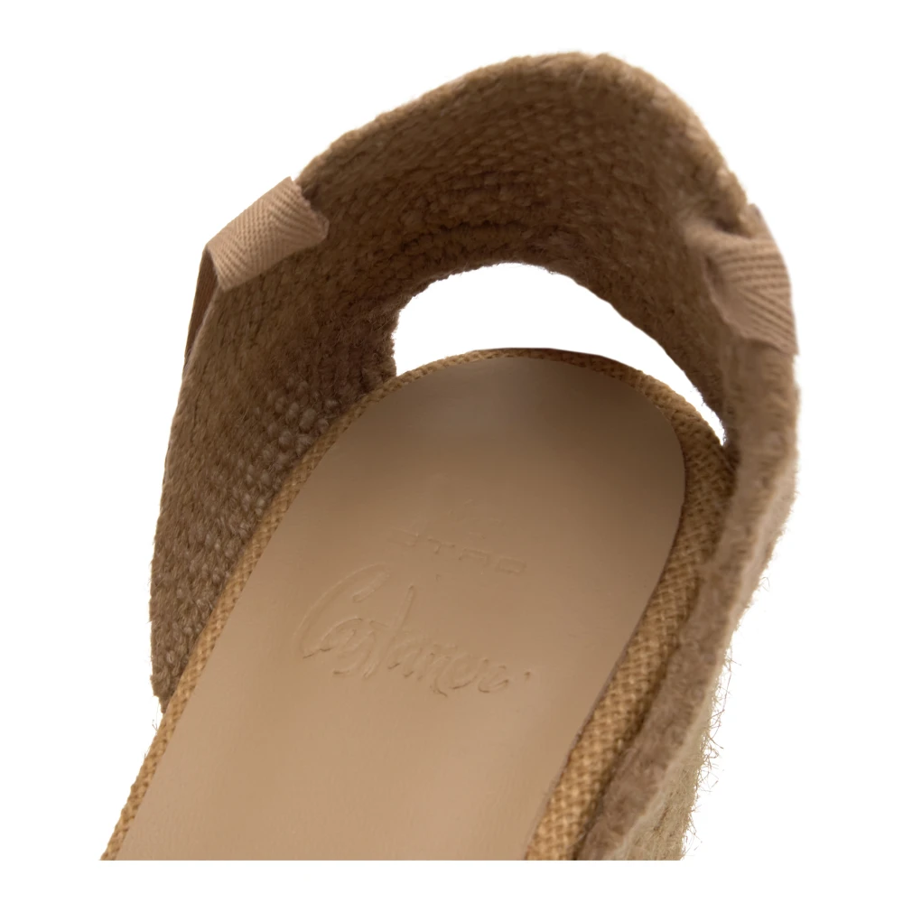 Castañer Joyce Etro T 8 273 · Platte Espadrille Beige Dames