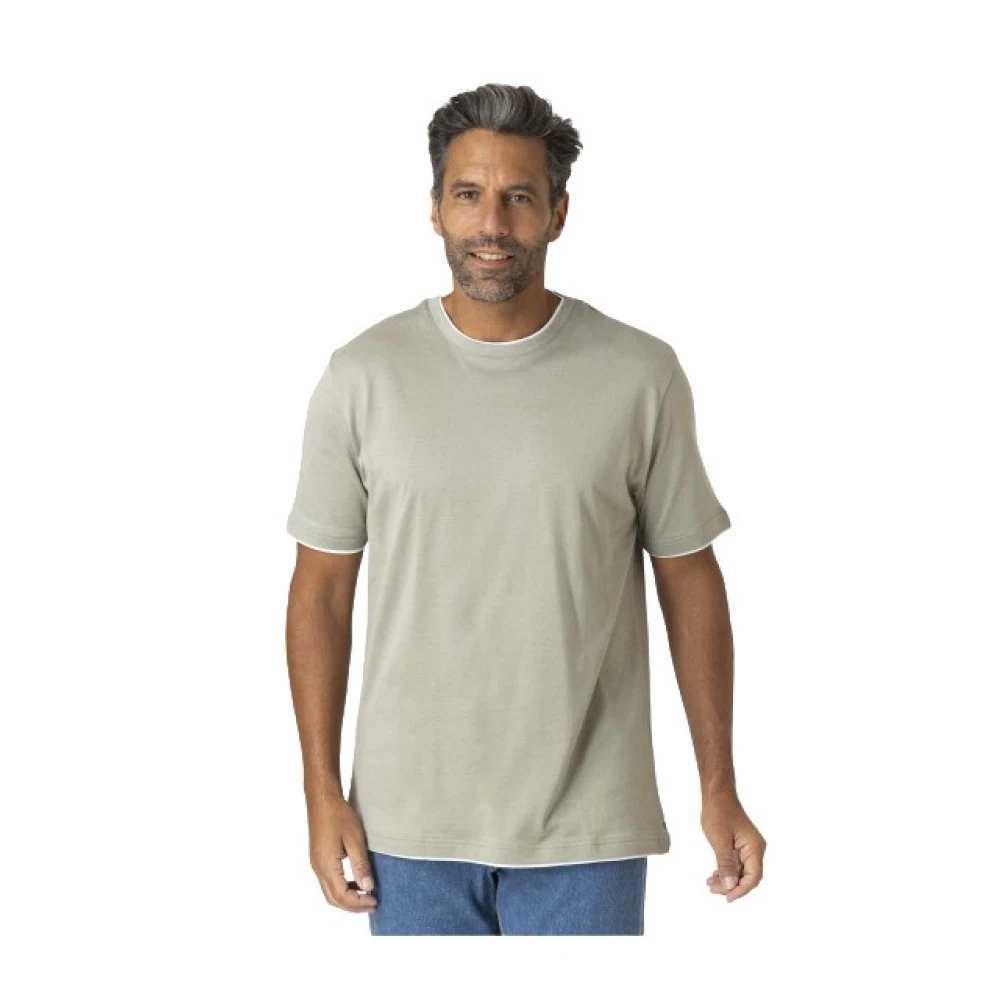 Eleventy Uomo Blu Top, L, New,