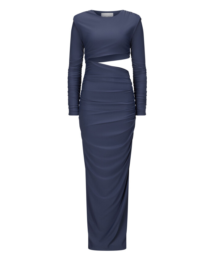 maxi-jurk-met-cut-out-design