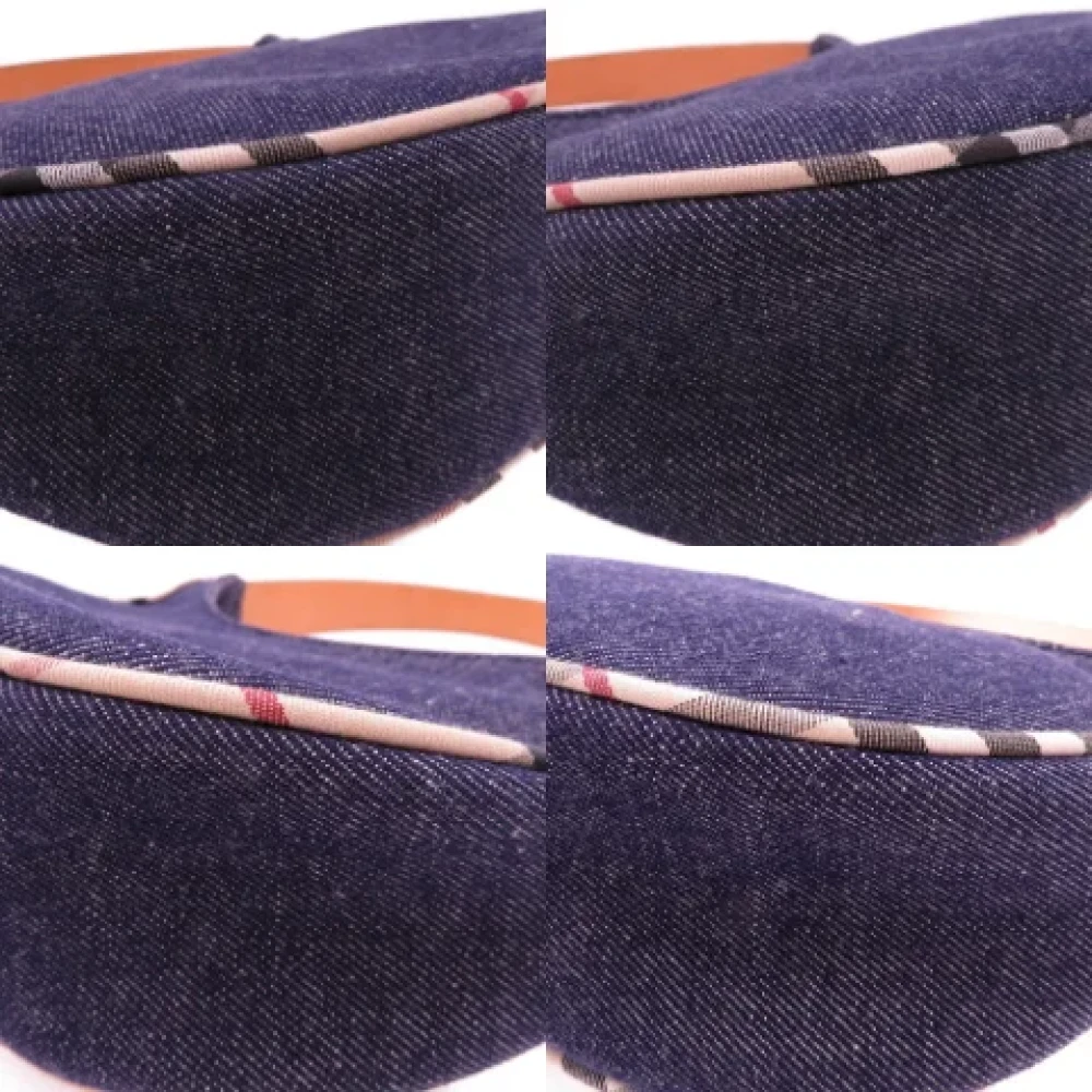 Burberry Vintage Pre-owned Denim handbags Blue Dames