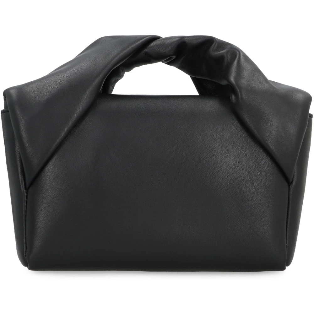 JW Anderson Stijlvolle Leren Handtas met Kettingriem Black Dames