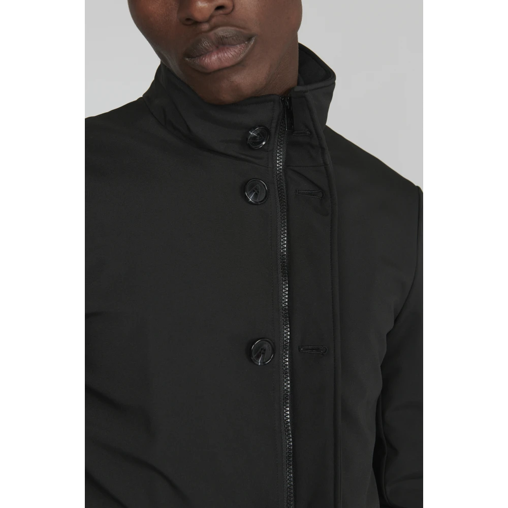 Matinique Stijlvolle Regenjas Black Heren