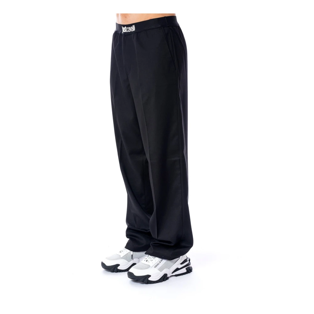 Just Cavalli Broek Black Heren