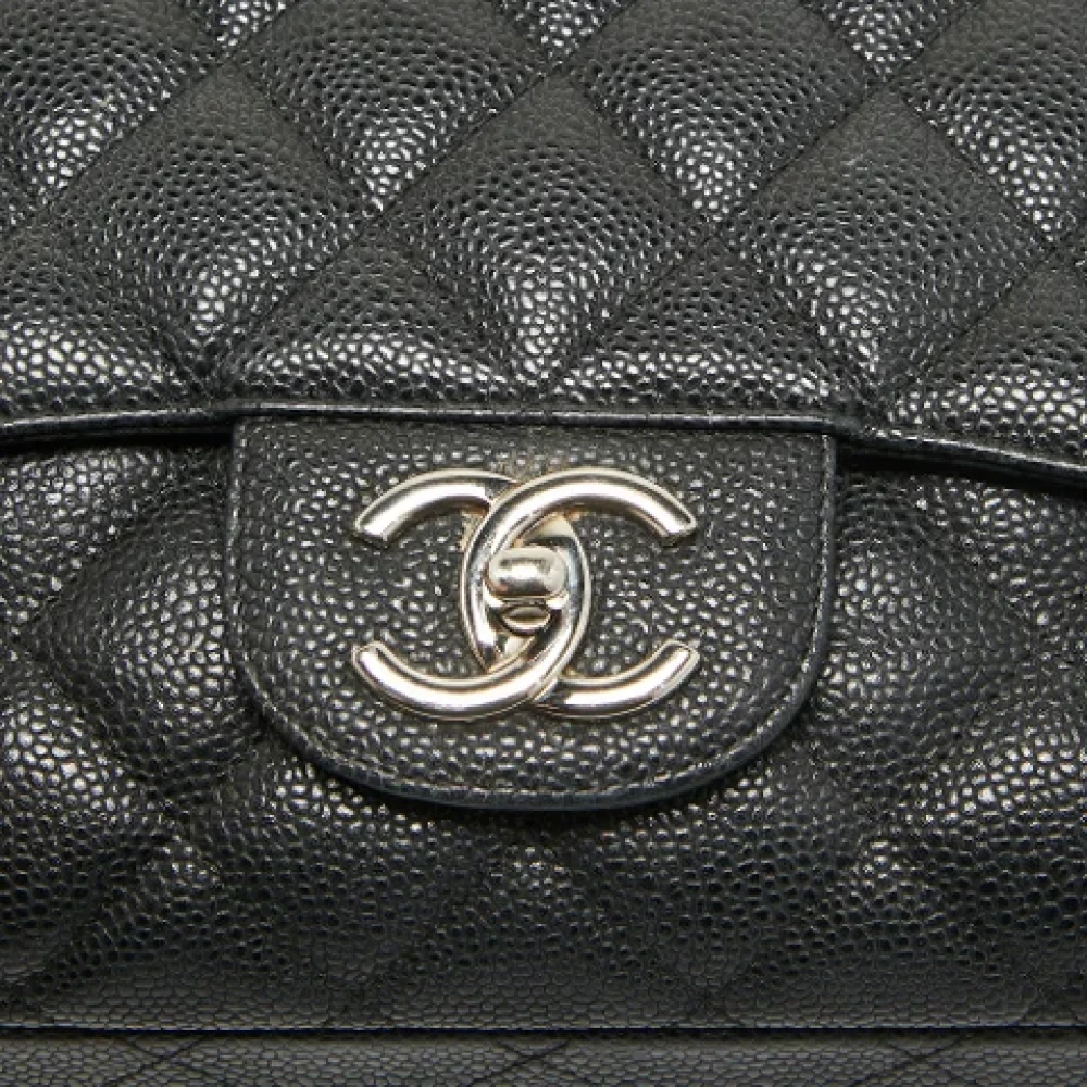 Chanel Vintage Pre-owned Leather chanel-bags Black Dames