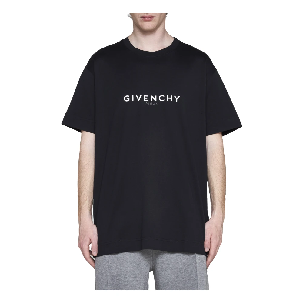 Givenchy Reverse Oversized T-Shirt Black Heren