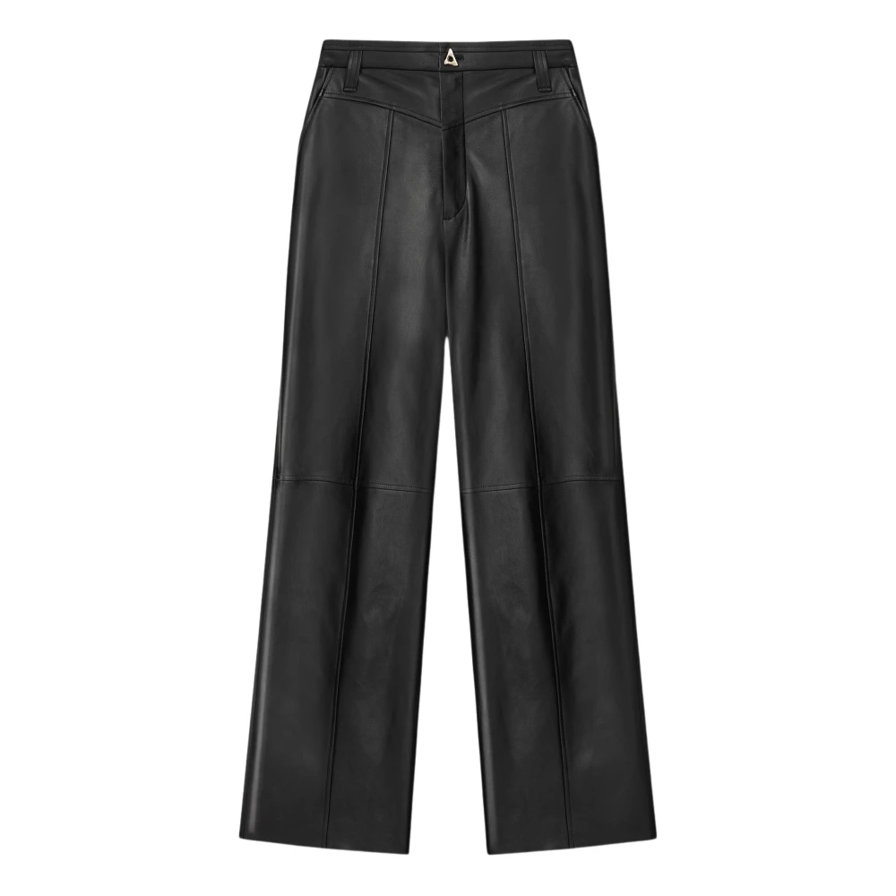 Trousers > Leather Trousers - - Aeron - Modalova
