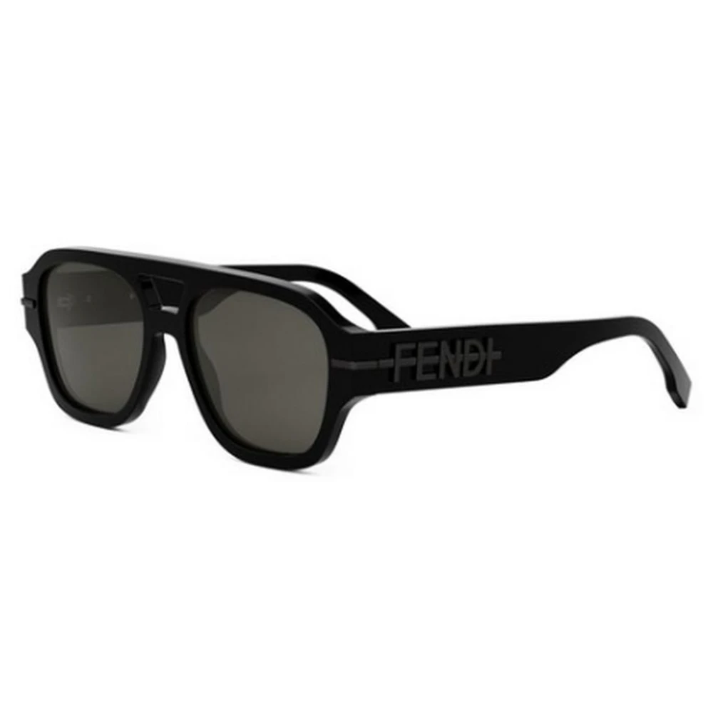 Fendi Unisex Black Sunglasses, 55 Mm, Authentic Fendigraphy Glasses With Top-Notch Service