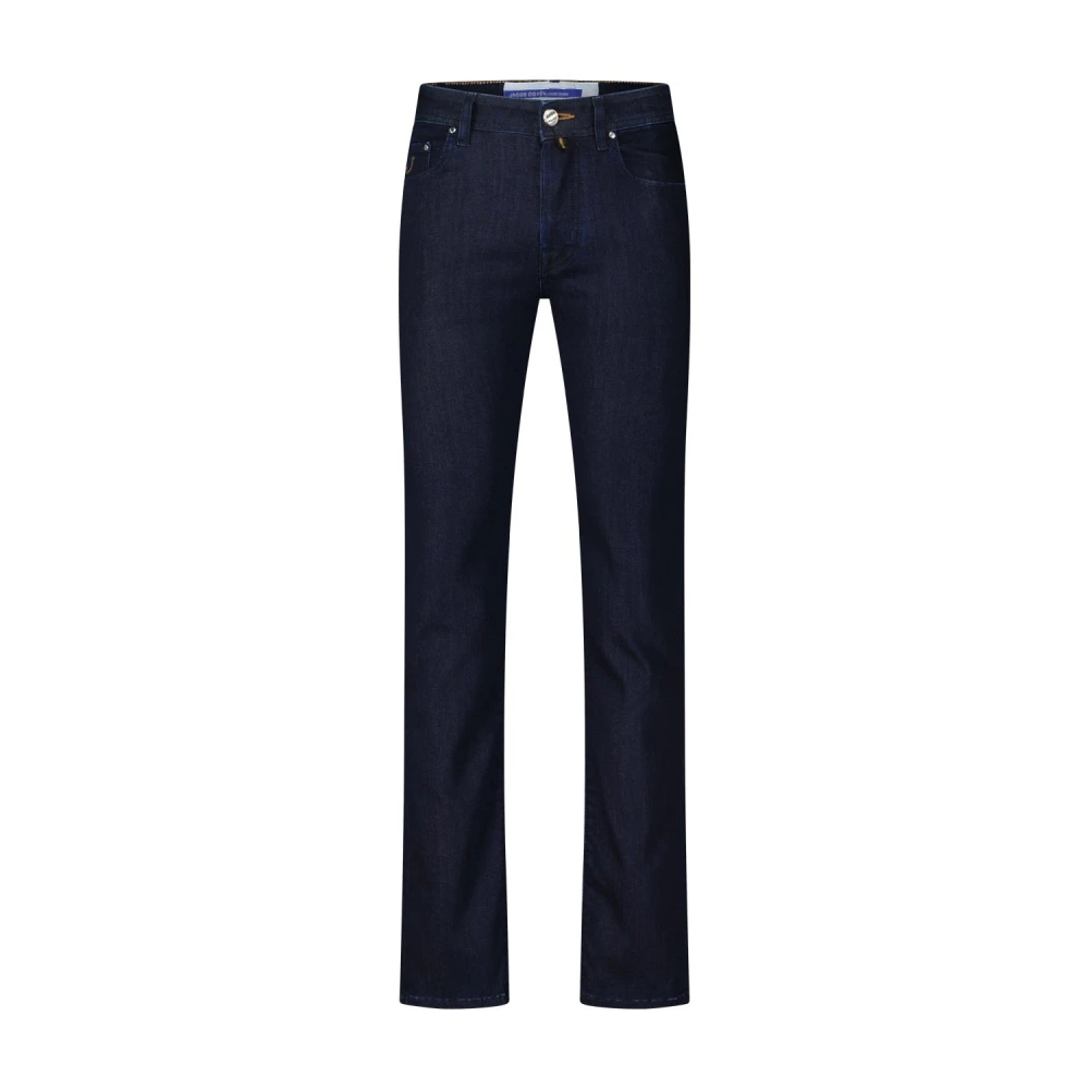 Jacob Cohën Men's Blue Slim Fit Jeans, W30, Slim Fit Denim Jeans With Button Closure
