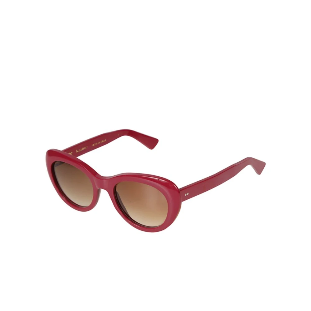 Kador Unisex Red Capri Sunglasses