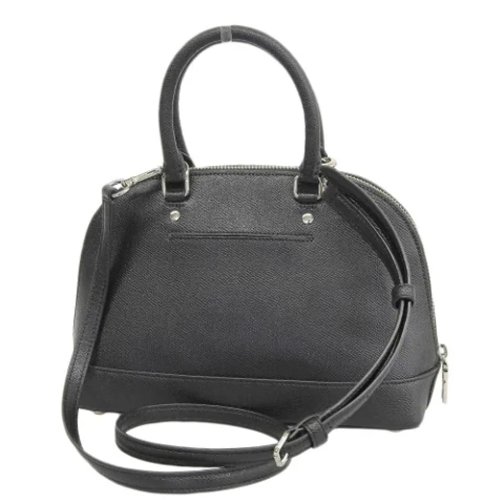 Coach Pre-owned Fabric handbags Gray Dames