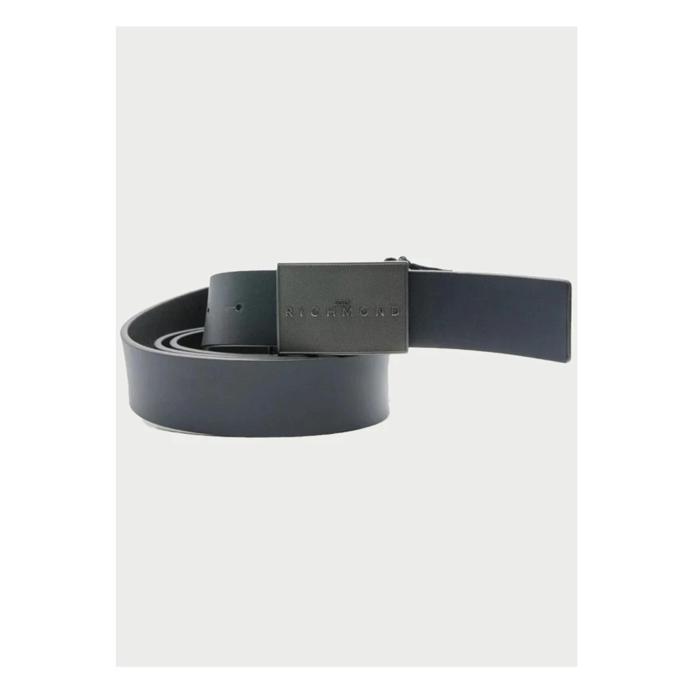 John Richmond Herenriemen Collectie Black Heren