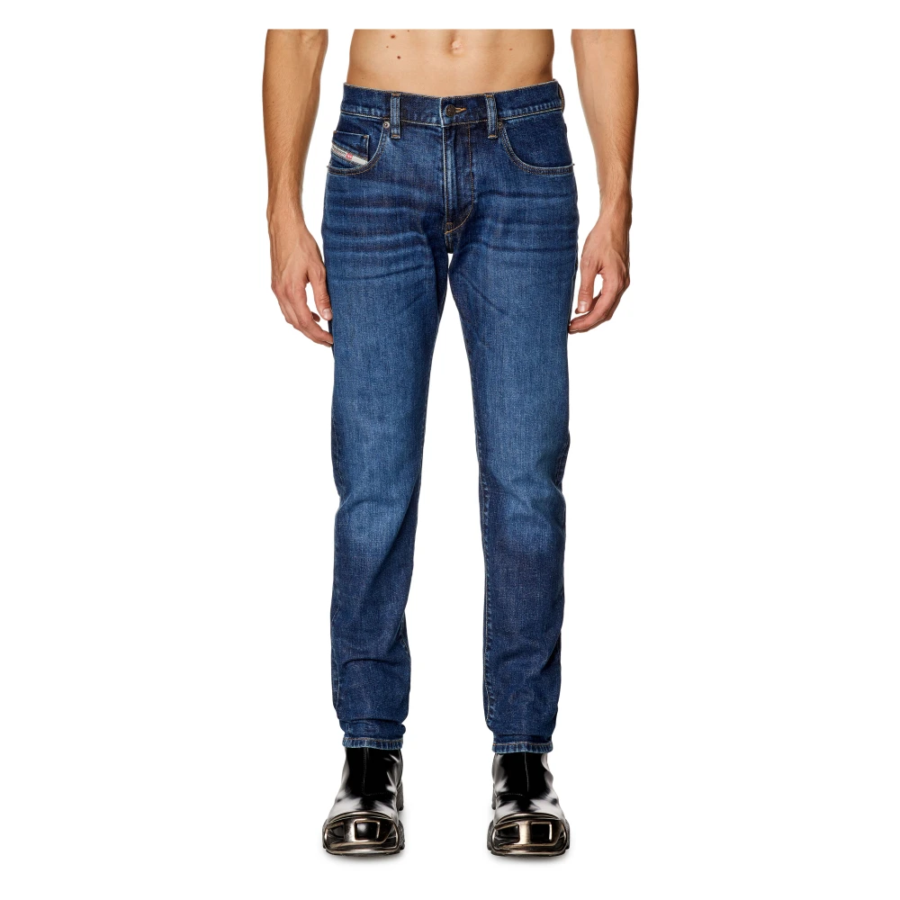 Diesel Slim Jeans 2019 D-Strukt Blue Heren