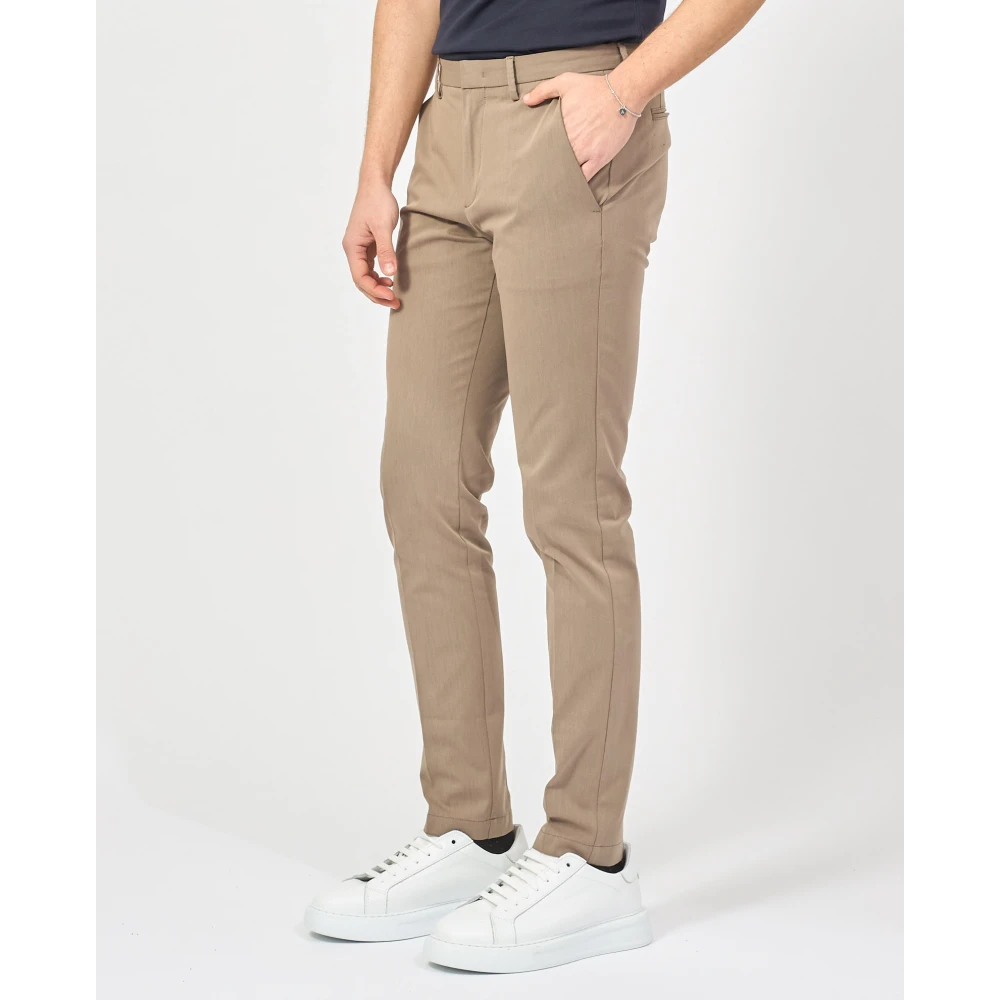 Hugo Boss Groene Slim Fit Broek Kaito Green Heren