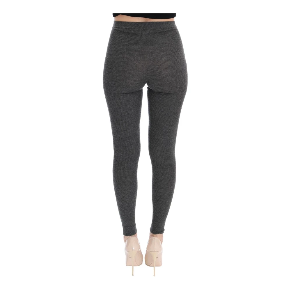 Dolce & Gabbana Luxe Cashmere Stretch Panty's Gray Dames
