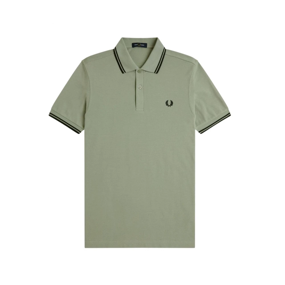 Fred Perry , Polo Shirts, Male, Green, M, M3600 Polo Shirt