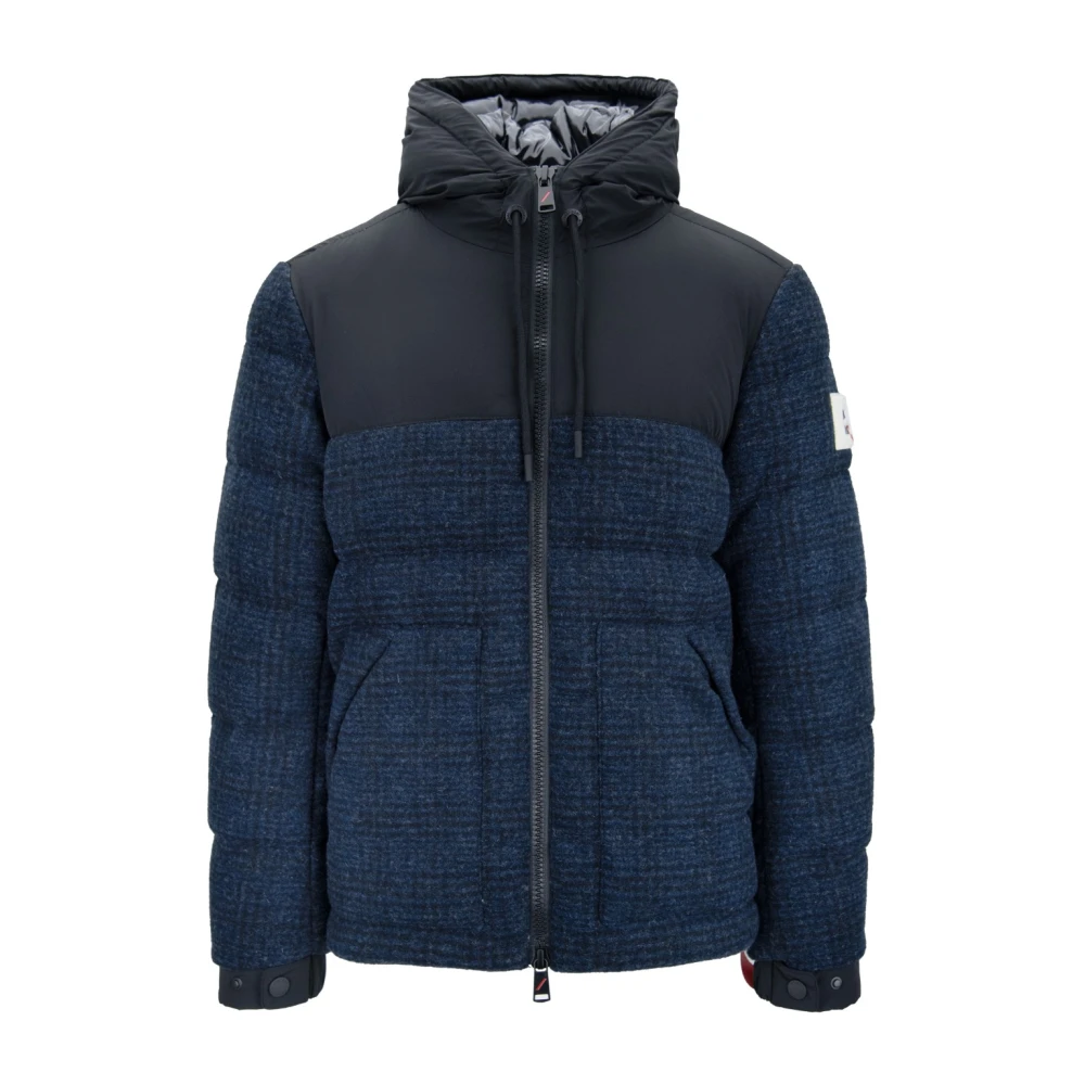 Afterlabel Heren gewatteerde jas met capuchon Blue Heren