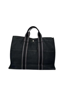 Pre-owned Cotton Handbag