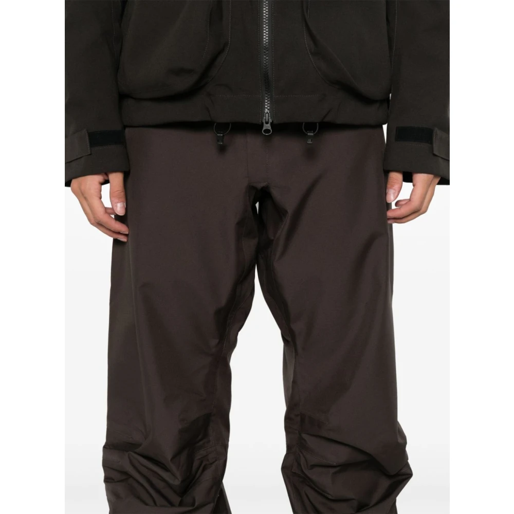 Gr10K Waterdichte technische broek met logoborduursel Gray Heren
