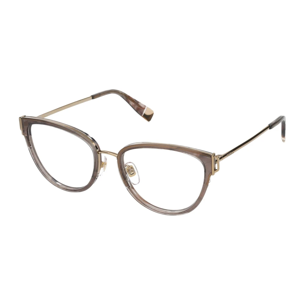 Furla Stijlvolle Bril Vfu444 Brown Dames
