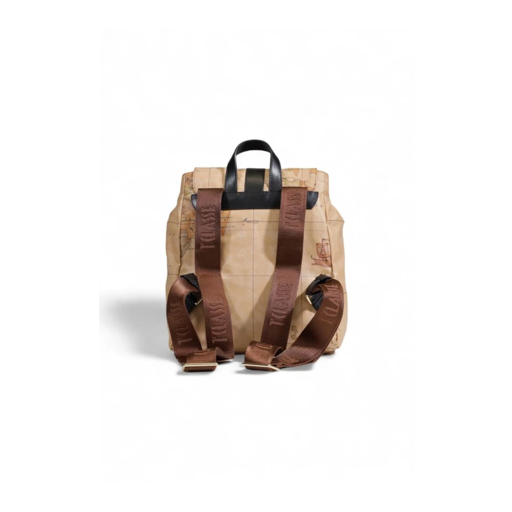 Alviero Martini 1a Classe Beige Blend Rugzak Dames Tassen Collectie Beige Dames